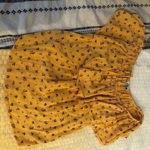 Off the shoulder top